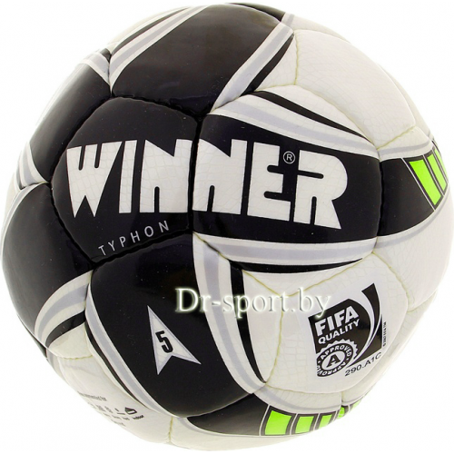 Мяч футбольный Winner Typhon Fifa №4 green